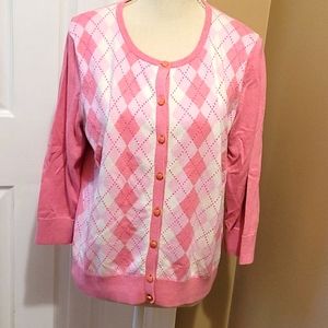 Talbott 3/4 sleeve cardigan